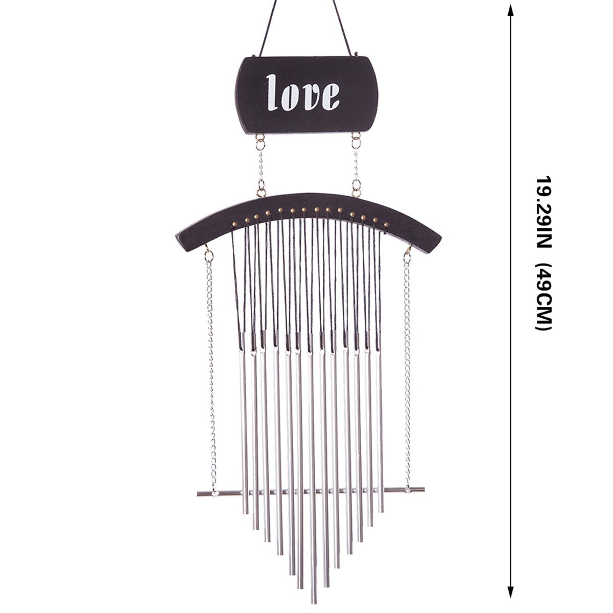 THY COLLECTIBLES Hand-Tuned Aluminum Wind Chime for Outdoor Decor - Feng Shui Harmony for Patio, Garden, Terrace & Balcony | Perfect for Relaxation, Meditation & Positive Energy Flow