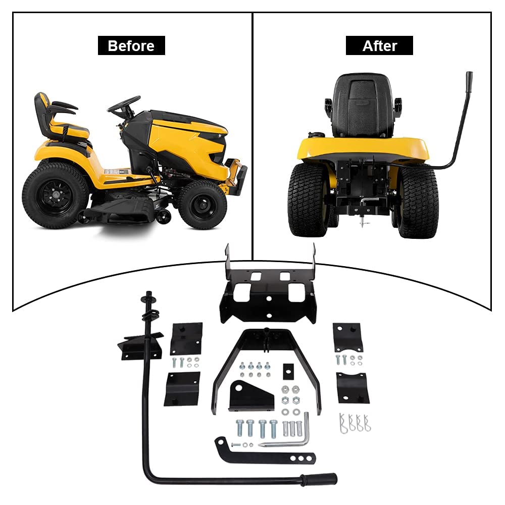 NIXFACE Rear Sleeve Hitch for Garden Tractors - Compatible with Husqvarna, Craftsman T200/T300 Series & Cub Cadet Riding Lawn Mowers - Replacement for #585607901 - Perfect for Towing Trailers, Spreaders & Lawn Equipment