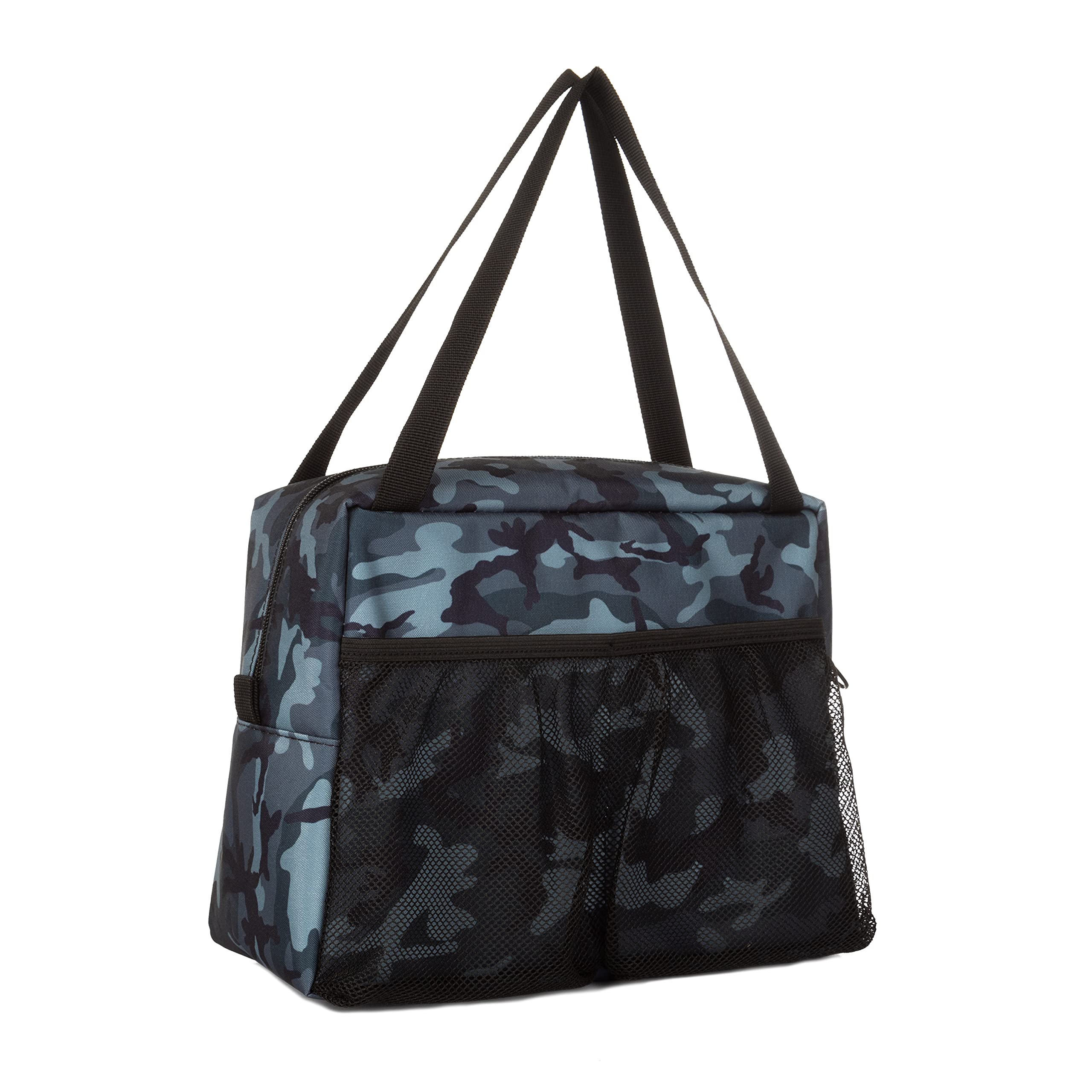 Dickies Insulated Lunch Bag - Thermal Reusable Lunch Box for Work & Office - Grey Camo Cooler for Men & Women - Perfect for Meal Prep, Picnics & Daily Commute
