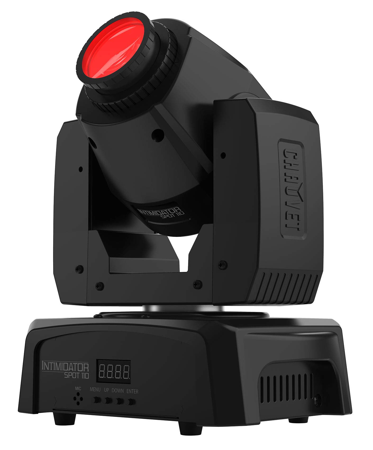 Chauvet Intimidator Spot 110 Compact LED Moving Head Light with CHS-1XX Carry Bag - Professional DJ Stage Lighting for Concerts, Weddings, and Events