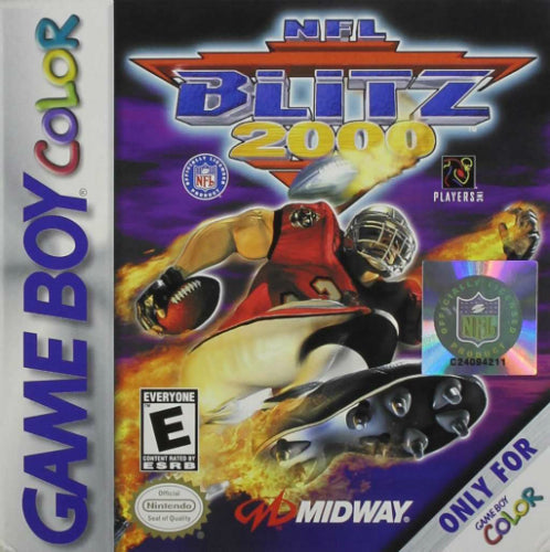 Used NFL Blitz 2000 Game Boy Color Video Game - Retro Sports Gaming for Collectors & Nostalgic Players - Perfect for Travel, Gifts & Classic Gaming Nights