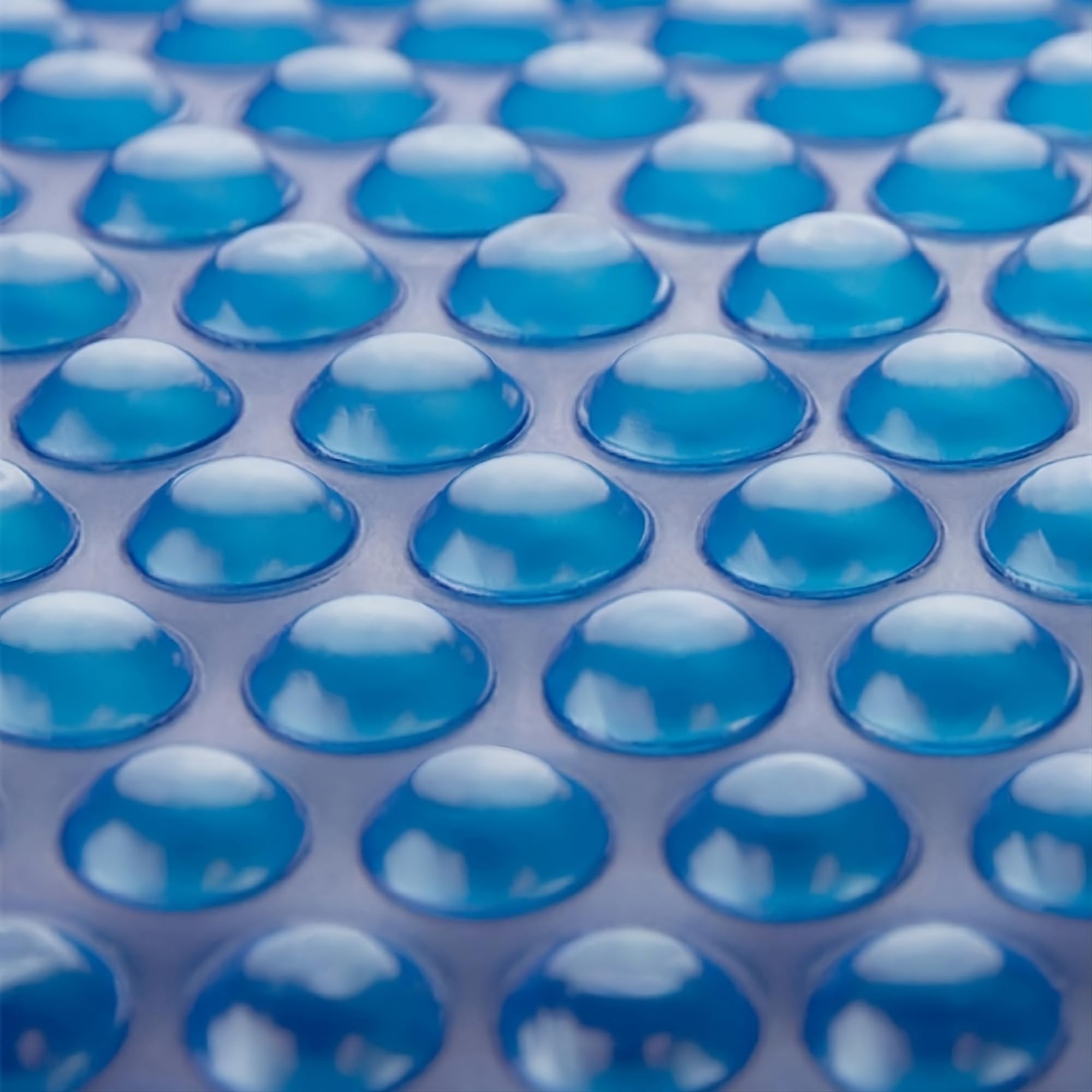 Sun2Solar Blue 30 ft Round Solar Pool Cover | 1600 Series Heat Retaining Thermal Blanket for Inground & Above Ground Swimming Pools | Includes 6 Heavy-Duty Grommets | Extend Swimming Season & Reduce Heat Loss