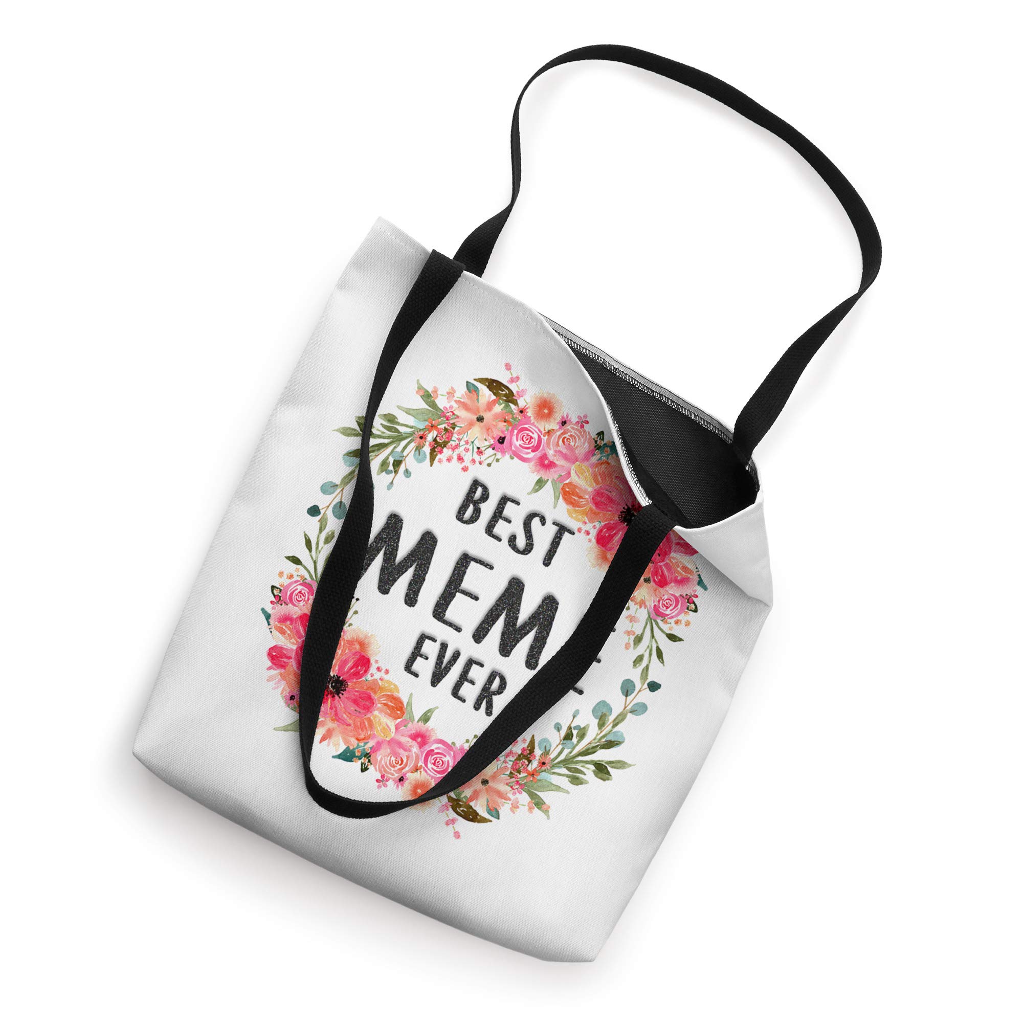 Best Meme Ever Tote Bags - Funny Canvas Shopping Bags for Women, Family, Mom & Grandma - Perfect Gift for Birthdays, Mother's Day & Daily Use