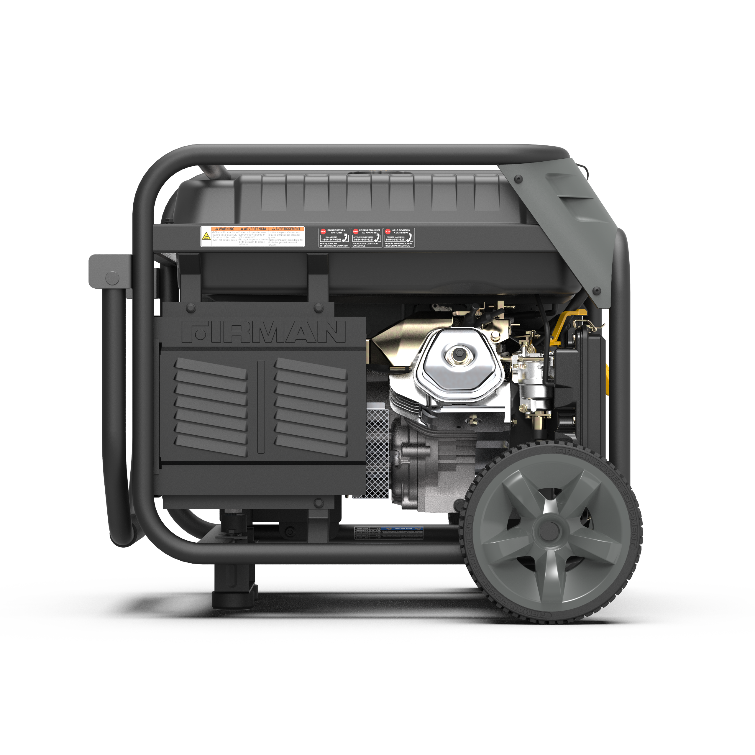 Refurbished 9400W Tri-Fuel Portable Generator with Electric Start - 120/240V Output & CO Alert - Perfect for Home Backup Power, Camping, and Outdoor Events