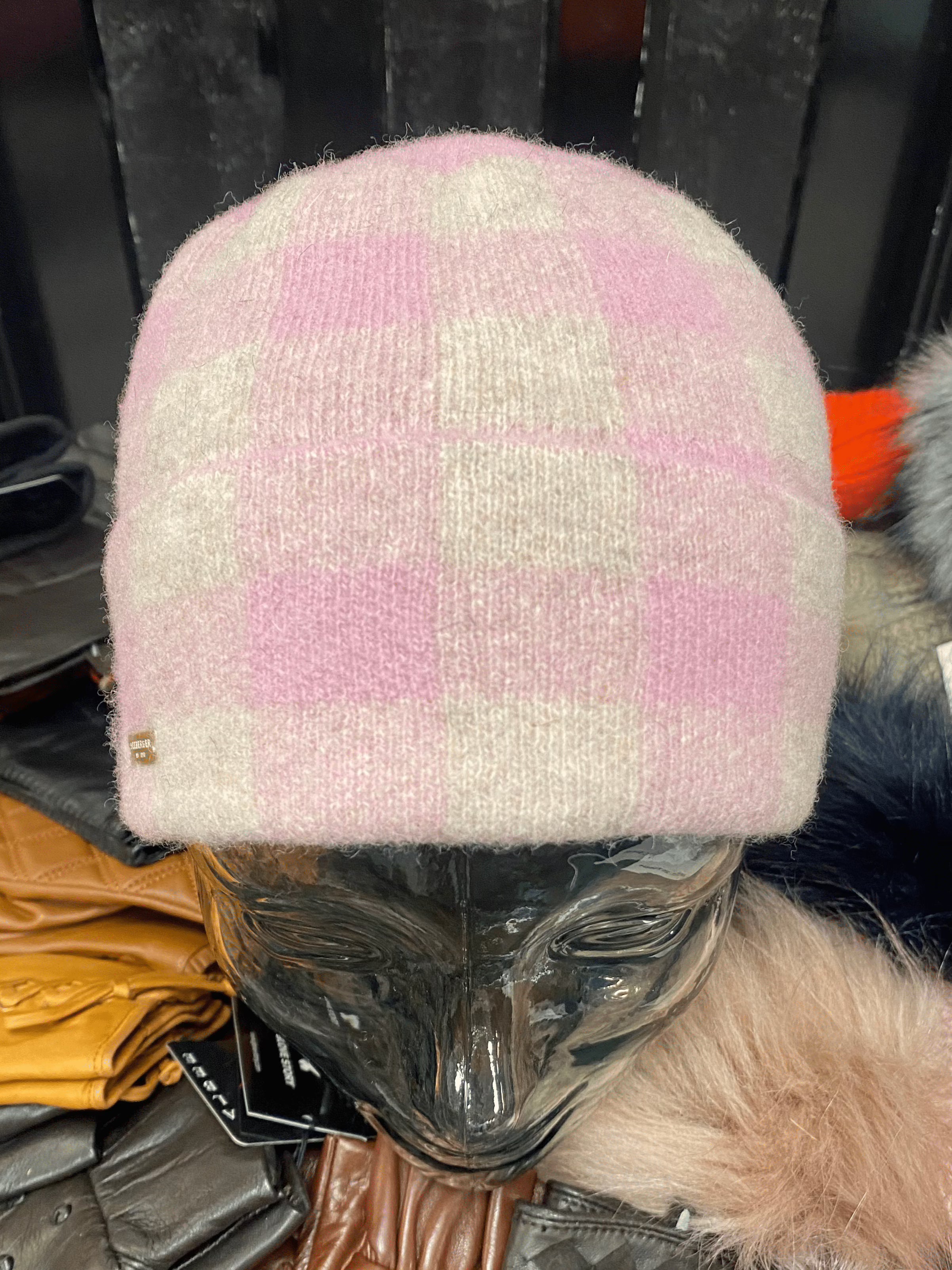 Seeberger 100% Virgin Wool Beanie Hat for Men & Women - Soft Winter Warm Knit Cap for Outdoor Activities, Skiing, Hiking and Cold Weather