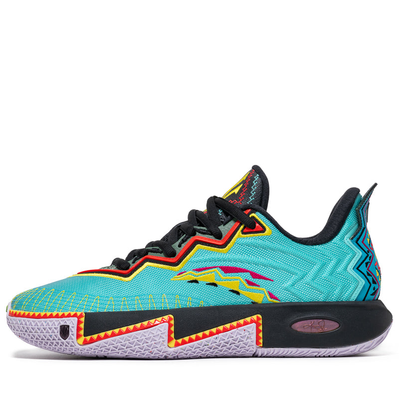 Anta Kai 2 Retro 90s Basketball Shoes - Green/Black - Vintage Style Sneakers for Men & Women - Perfect for Streetwear, Casual Wear & Basketball Court