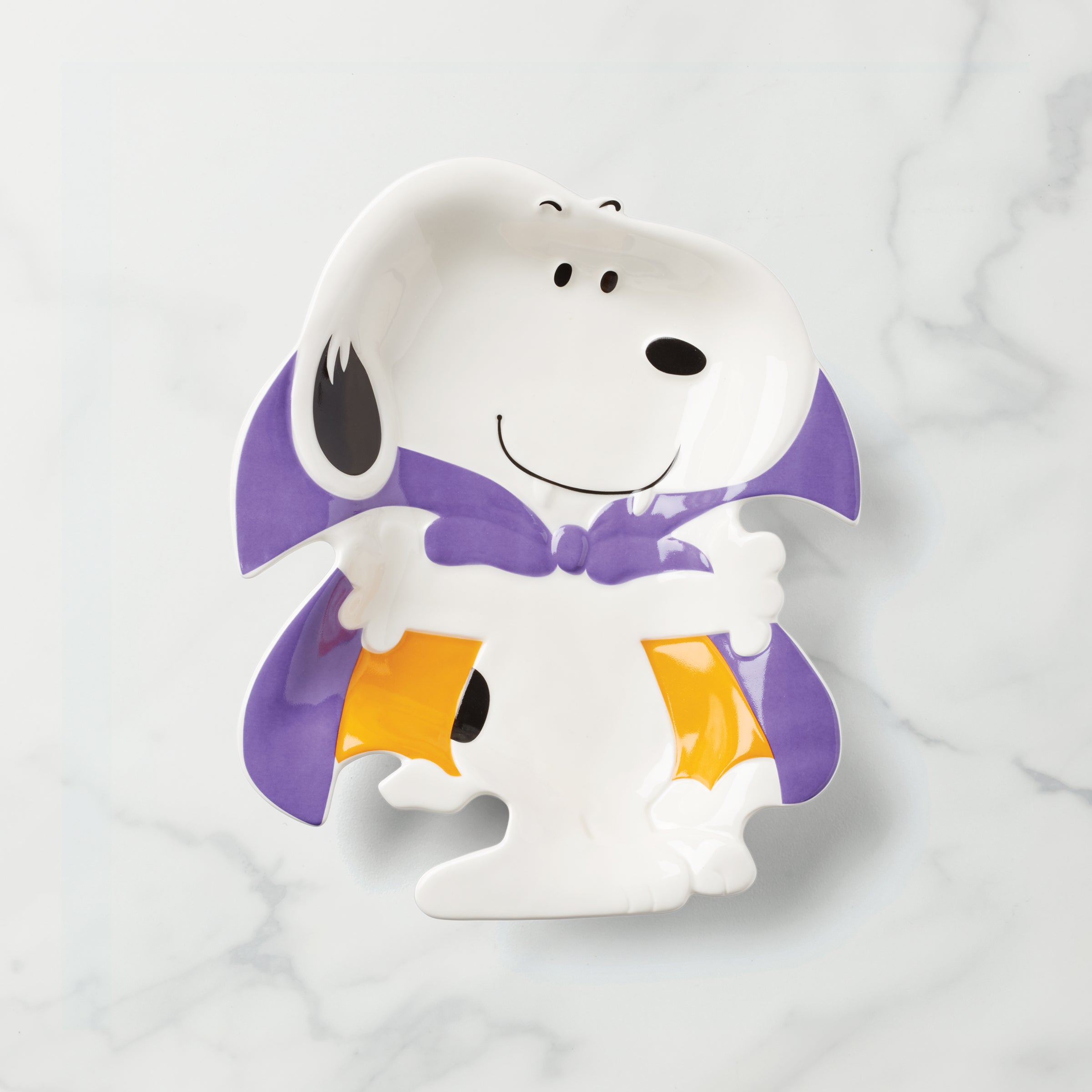 Halloween Pumpkin-Shaped Treat Dish - Cute Candy Bowl for Parties, Home Decor & Fall Celebrations | Perfect for Trick-or-Treating, Thanksgiving & Autumn Gatherings