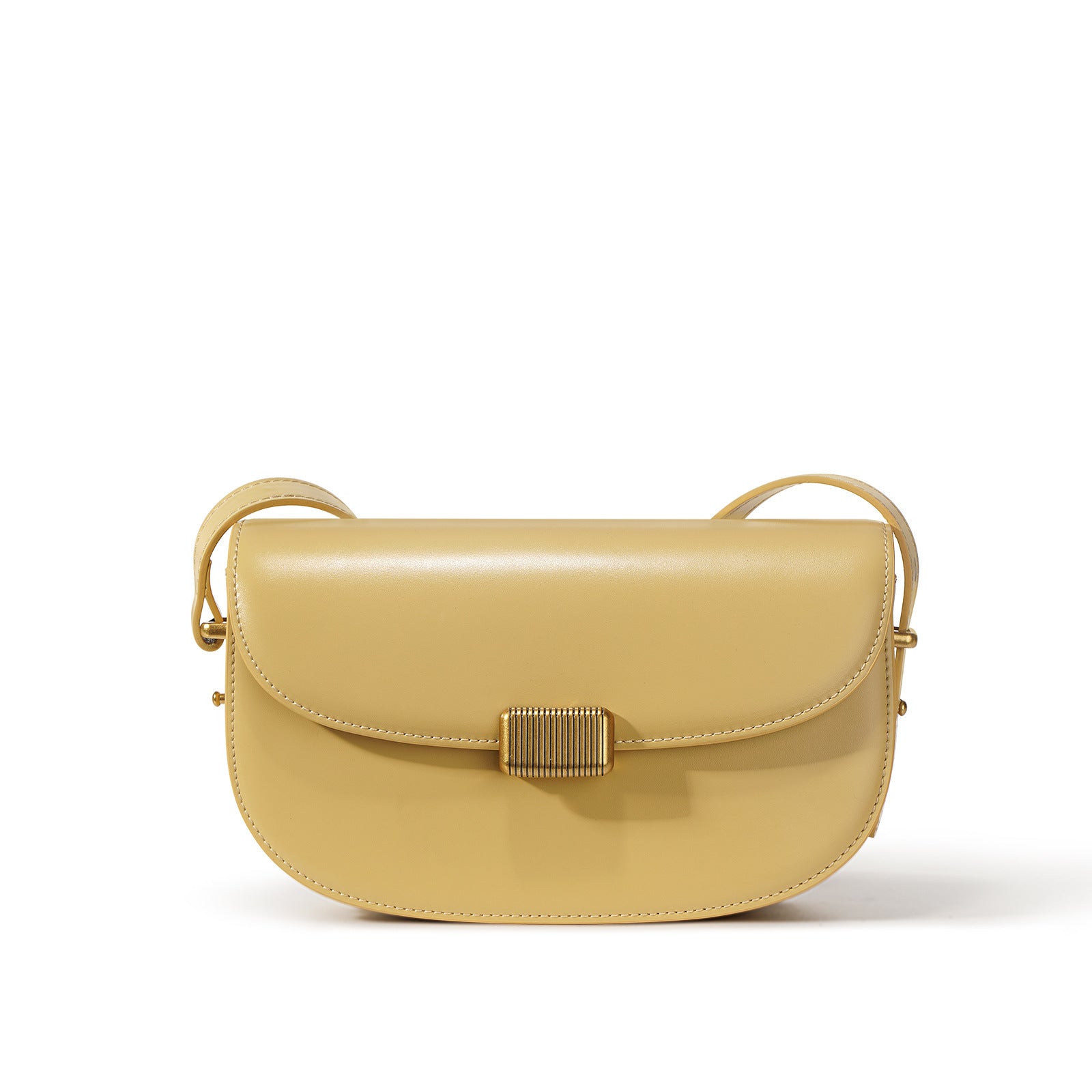 Genuine Leather Crossbody Shoulder Bag for Women - Stylish Underarm Saddle Purse with Adjustable Strap, Perfect for Travel, Shopping & Daily Use