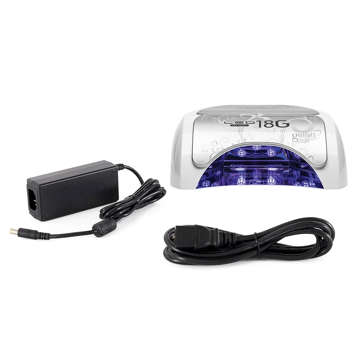 18G Classic Light Bundles with Gel Polish & LED Nail Lamp - Professional UV/LED Nail Light for Long-Lasting Gel Manicures - Perfect for Home Nail Salons, DIY Nail Art & Spa Treatments