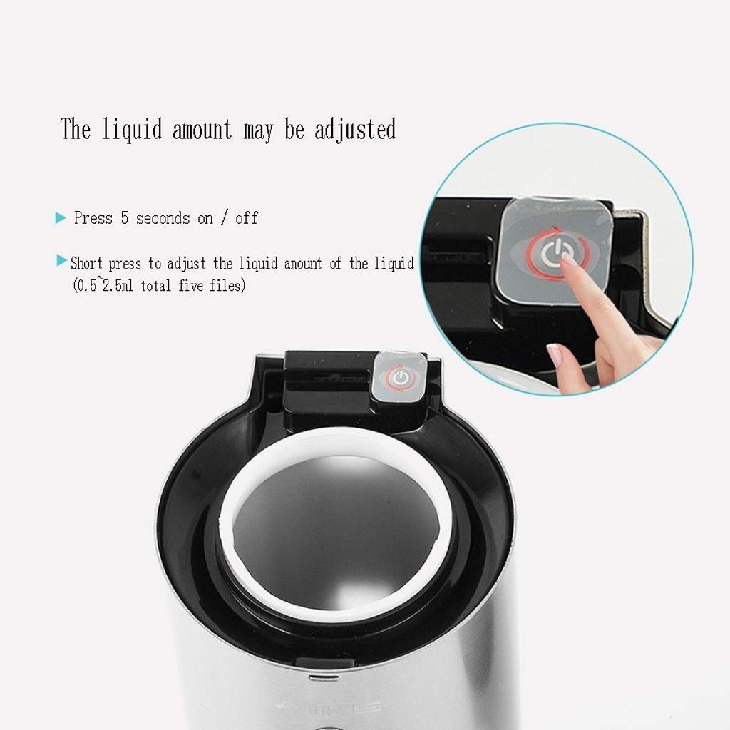 Automatic Foam Soap Dispenser 700ML - Touchless Stainless Steel Refillable Hand Soap Dispenser for Bathroom, Kitchen & Hotel Use - Non-Contact Liquid Soap Dispenser (Gray) - Ideal for Home, Office & Commercial Spaces