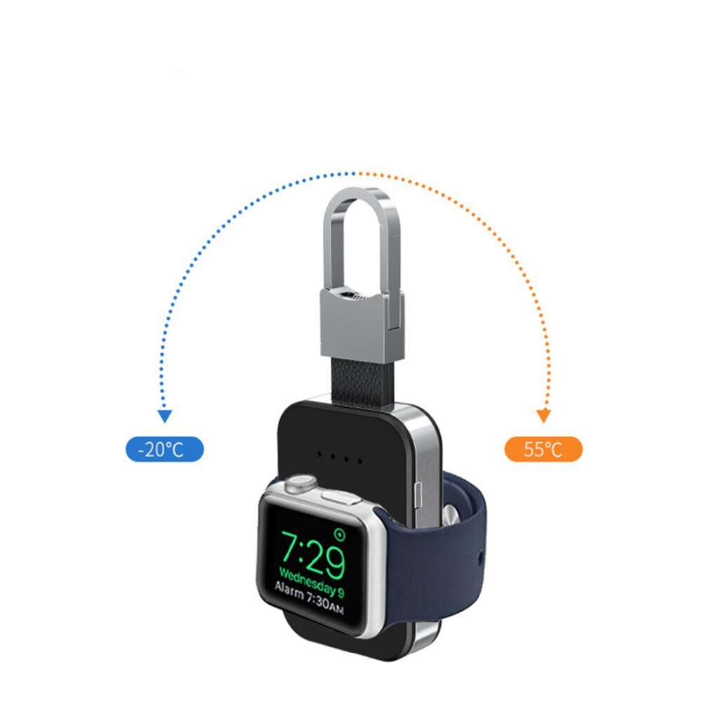 Portable Wireless Keychain Power Bank - Fast IQ Charging for iPhone, Android - Perfect for Travel, Commuting & Outdoor Adventures