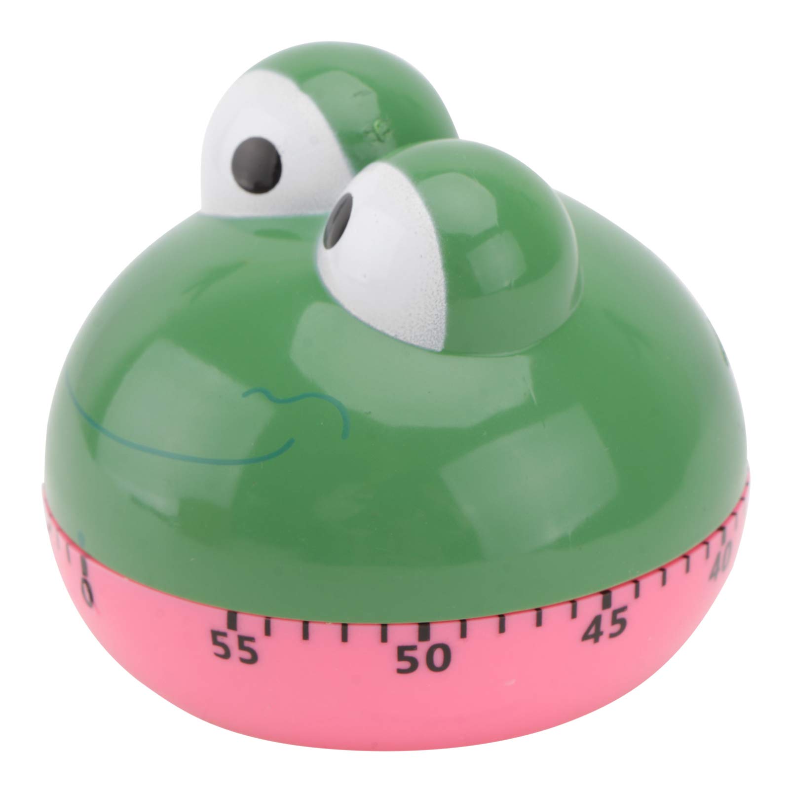 Cabilock 60-Minute Kitchen Timer - Frog-Shaped Mechanical Cooking Timer with Loud Alarm, Manual Countdown Clock for Baking, Grilling & Meal Prep - Perfect for Home & Restaurant Use