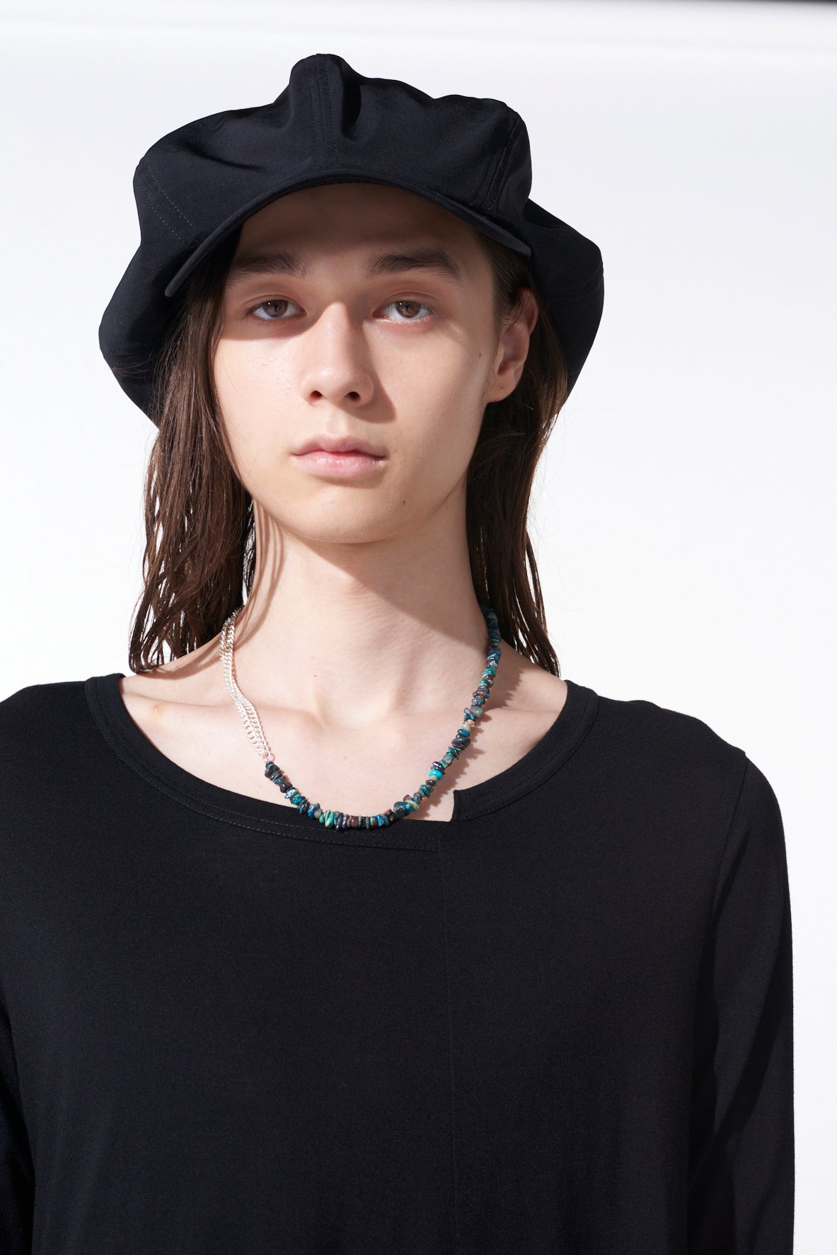 Natural Chrysocolla Beads Necklace for Women | Handmade Gemstone Jewelry | Perfect for Boho Style & Spiritual Healing