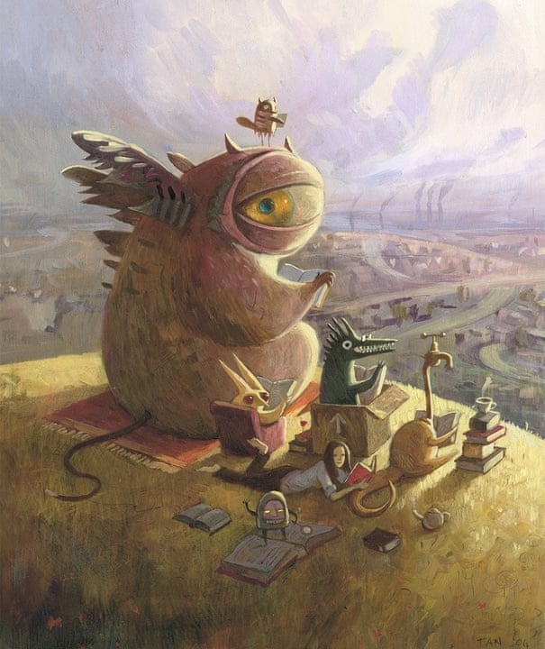 Shaun Tan: Creature Paintings, Drawings & Art Book - Fantasy Art Collection for Home Decor & Gift Ideas
