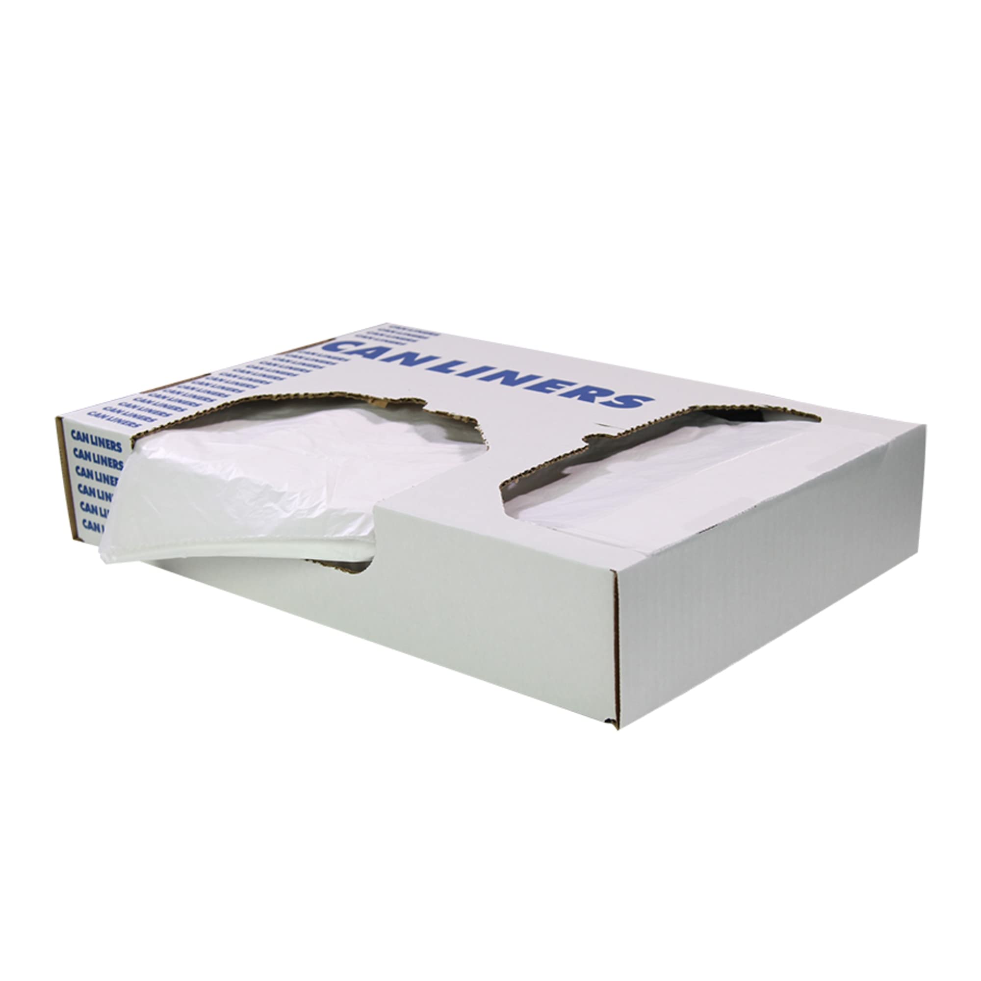 Heritage Low-Density Trash Can Liners, 1.5 Mil Thick, 56 Gallon Capacity, 47