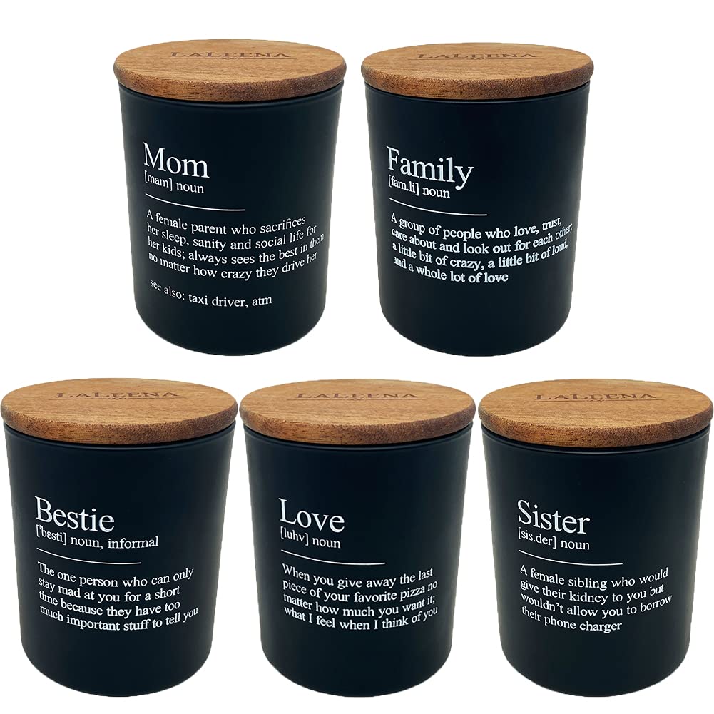 Large Scented Soy Candle Gift Set - 14oz Vanilla Luxury Home Candle for Birthday, Housewarming & Holiday Gifts - Aromatherapy Candles for Relaxation, Spa Nights & Romantic Ambiance