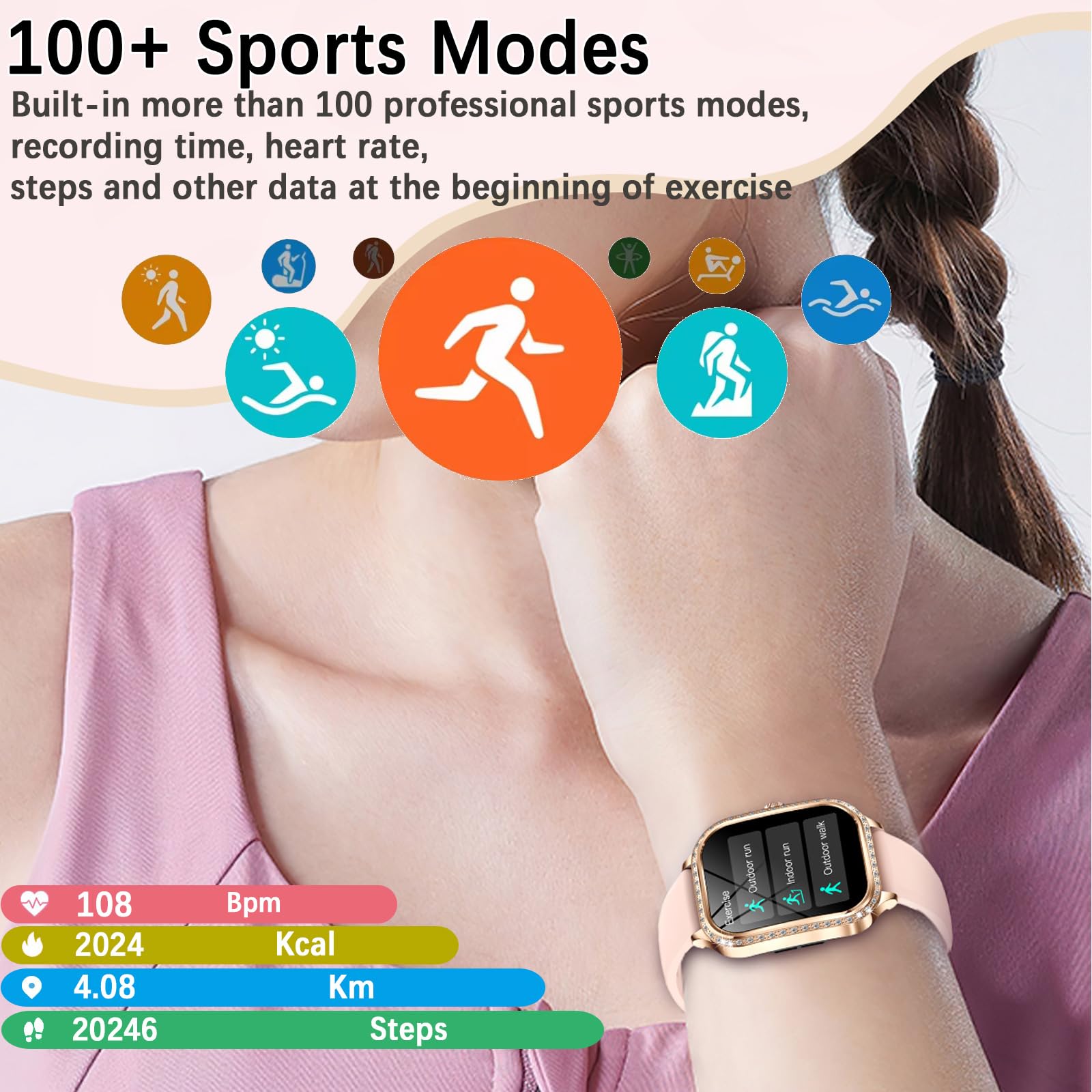 Smart Watch for Women - 1.75