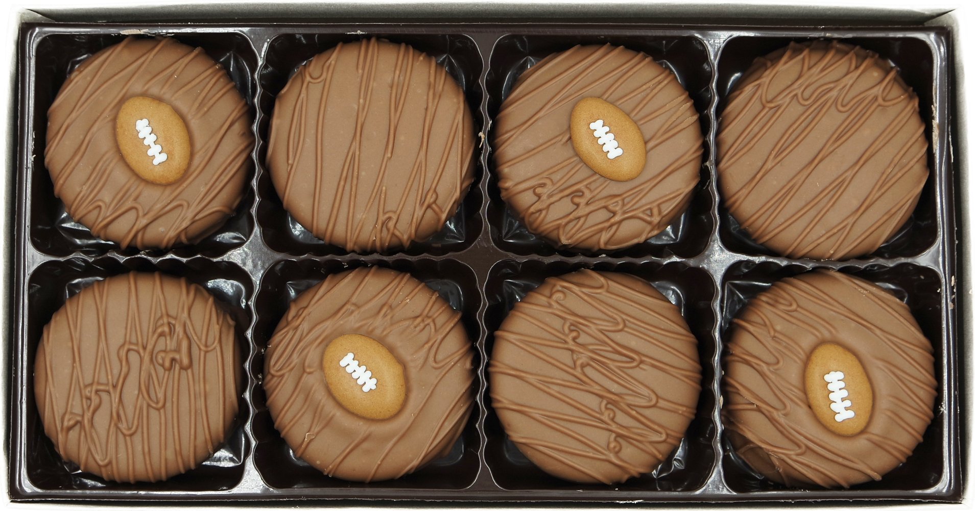 Philadelphia Candies Milk Chocolate Covered OREO Cookies - 8 oz Football-Themed Gift for Sports Fans, Parties & Holiday Treats