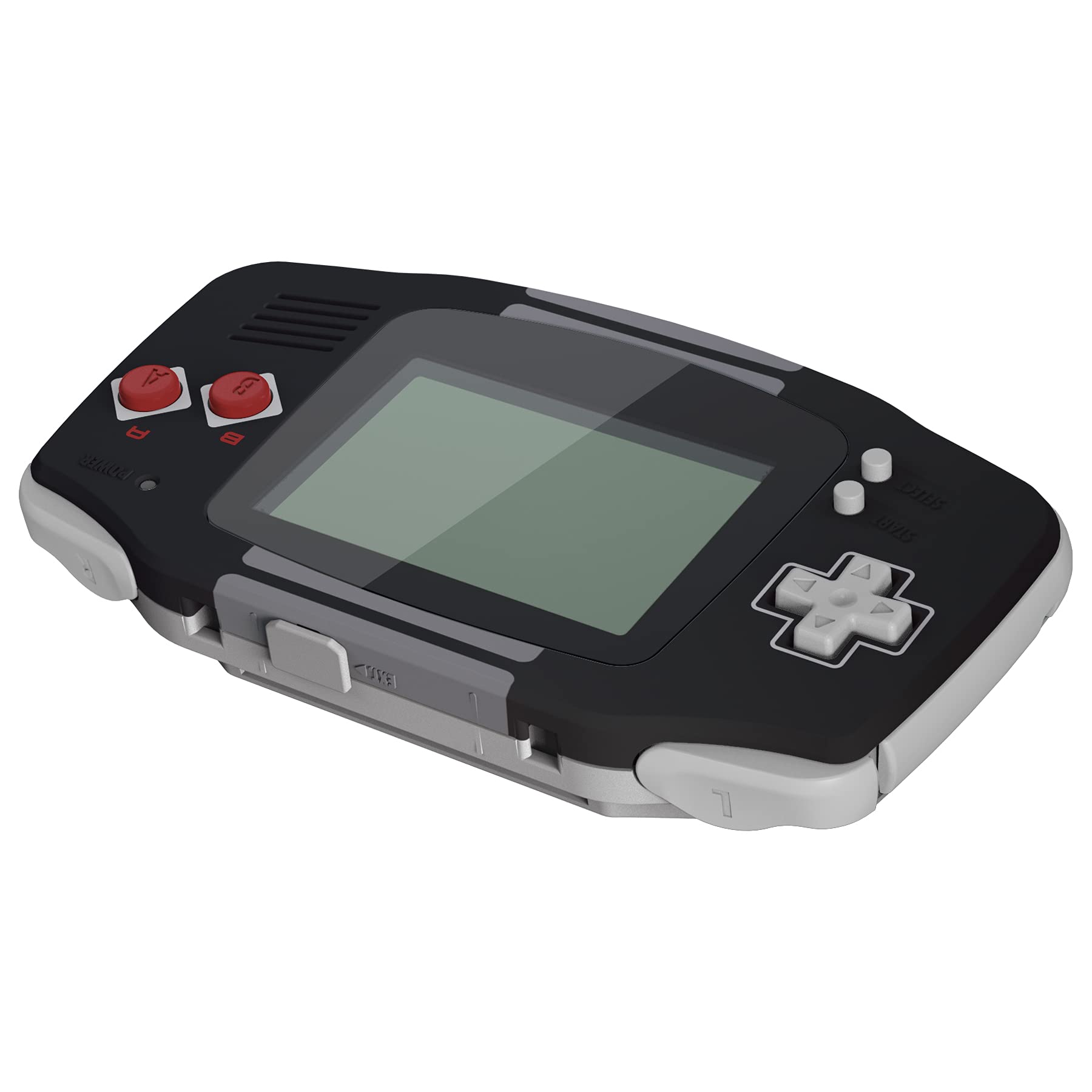 eXtremeRate Replacement Shell Case & Buttons for Gameboy Advance GBA Console - Compatible with IPS & Standard LCD Screens (NES Style) - DIY Gaming Accessory for Retro Game Enthusiasts - Perfect for Console Repair, Customization, and Gaming Collectors