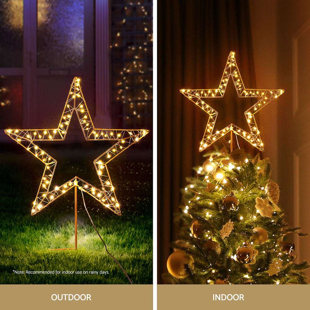 100 LED Christmas Fairy Lights - Outdoor Waterproof String Lights for Garden, Yard, and Patio Decorations | Perfect for Holiday, Wedding, and Party Decor