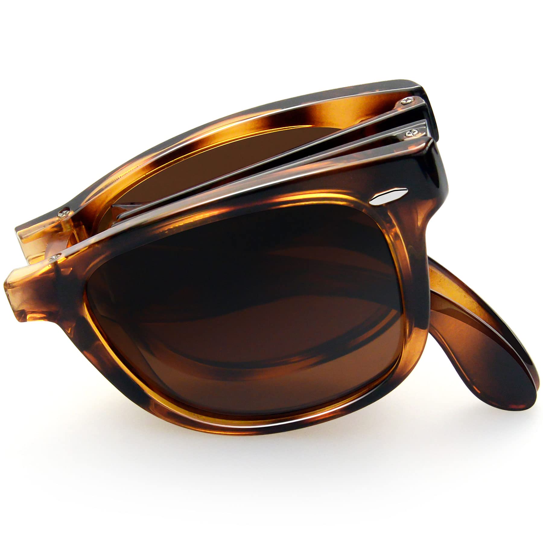 Joopin Square Polarized Sunglasses for Men & Women - 100% UV Protection, Trendy Designer Shades for Outdoor Activities, Driving & Fashion