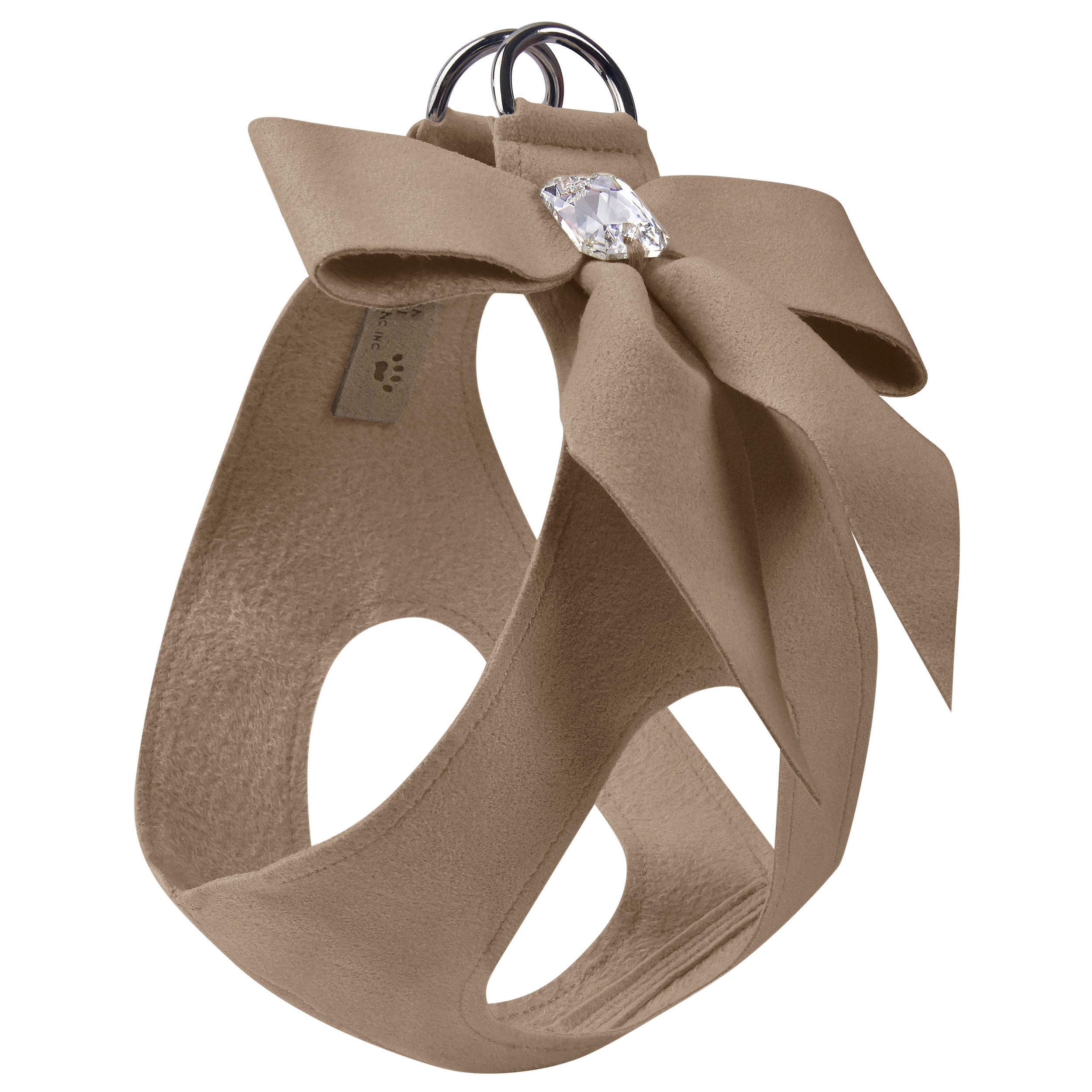 Tail Bow Step-In Dog Harness - Classic Neutral Colors for Small & Medium Dogs | Perfect for Walks, Training & Outdoor Adventures