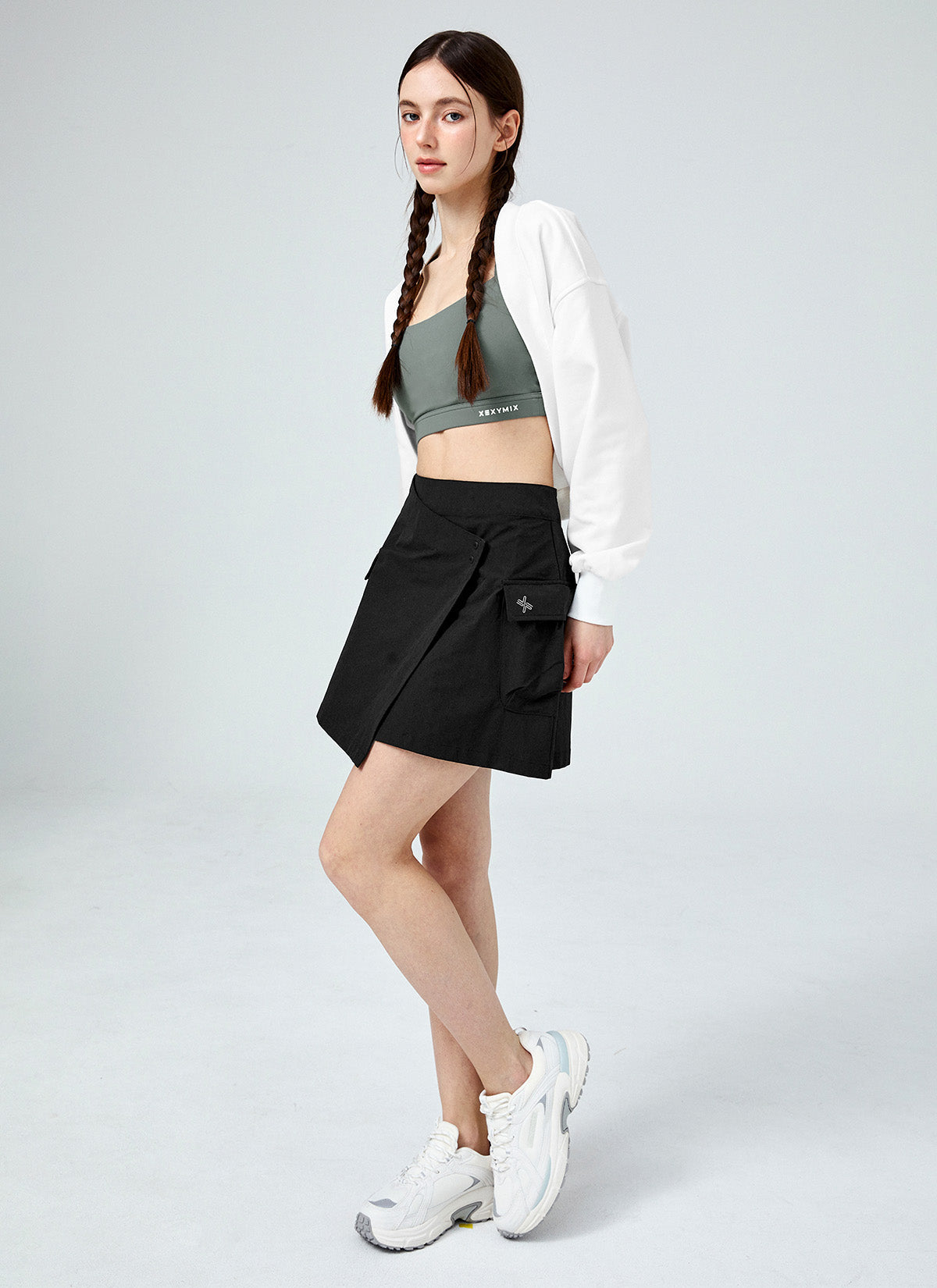 Stylish Dual Grip Layered Wrap Skirt for Women - Comfortable & Fashionable Skirt for Casual Wear, Beach, Travel & Summer Outfits