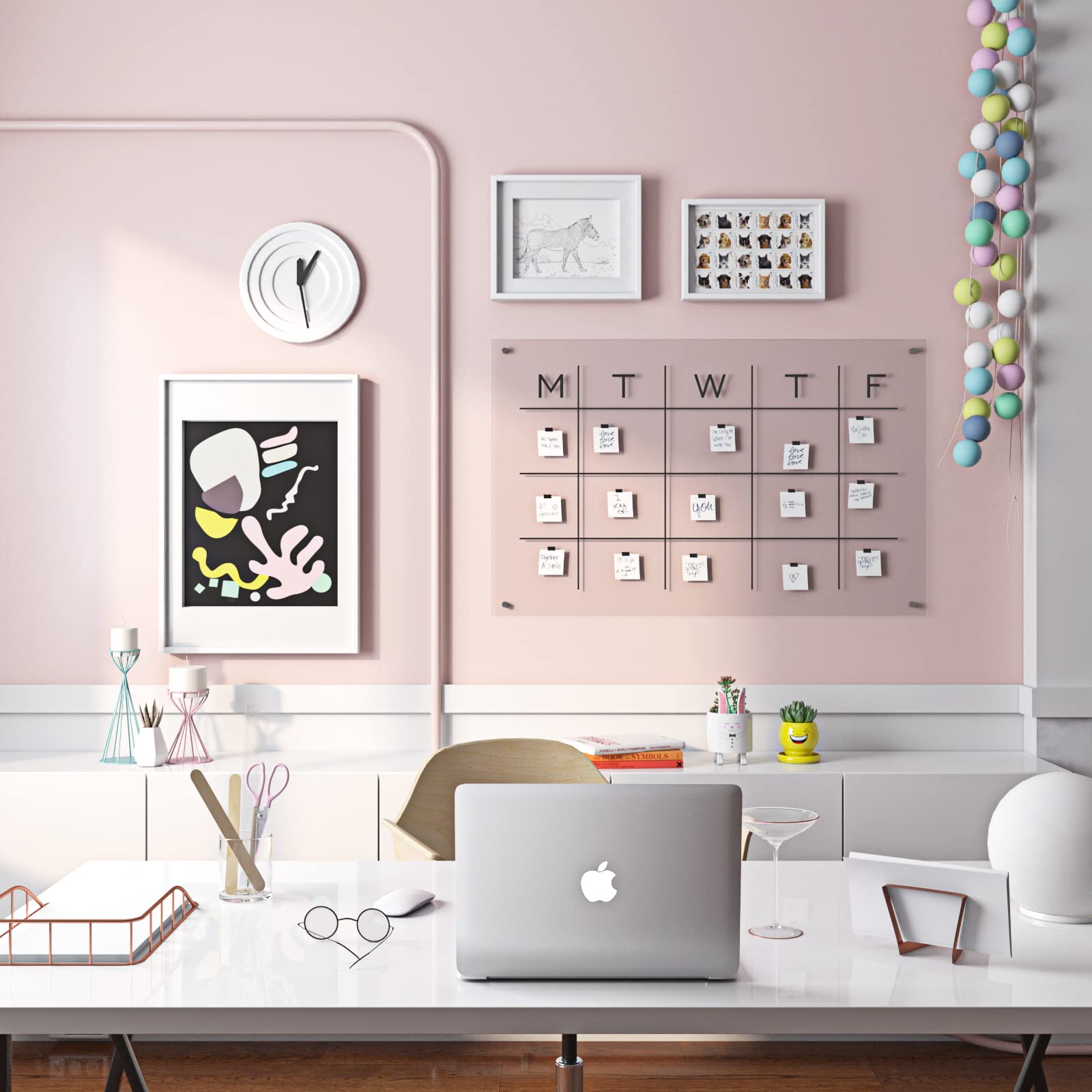 Livelynine 15.8x394 Inch Light Pink Peel and Stick Wallpaper - Self-Adhesive Removable Contact Paper for Bedroom, Kids Room, Nursery, Bathroom, Dorm, Classroom, Locker, Desk & Cabinet - Blush Pink Wall Decor for Girls & Teens - Perfect for DIY Home Decor, Furniture Makeover and Room Renovation