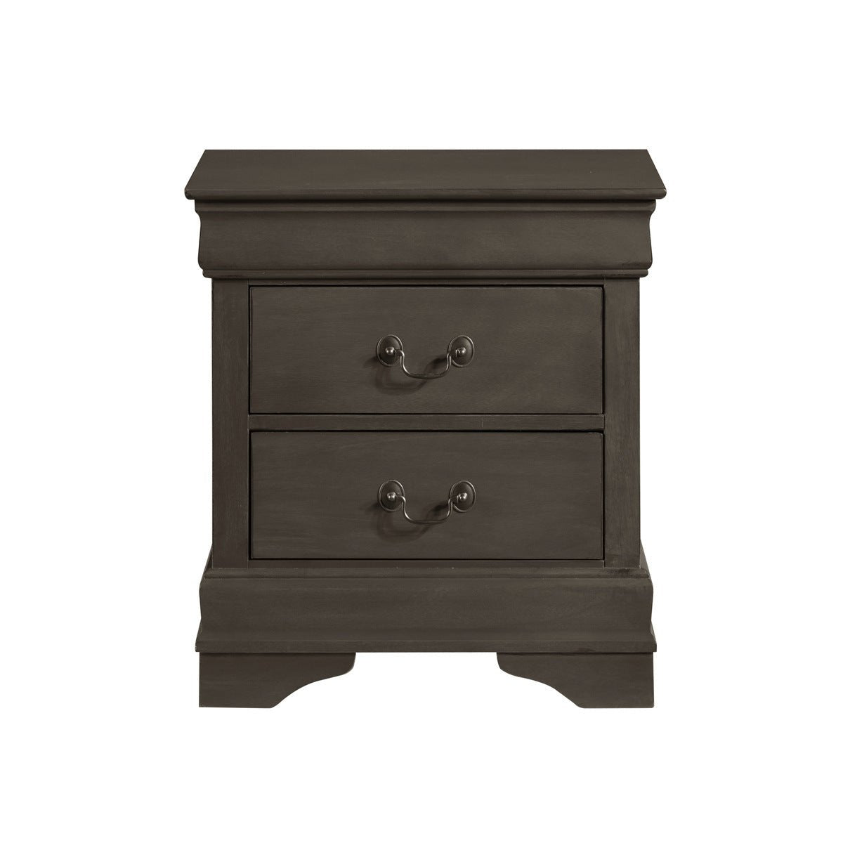 Coastal Grey Night Stand - Modern Bedside Table with Storage Drawer for Bedroom, Living Room & Guest Room | Stylish & Functional Furniture for Small Spaces