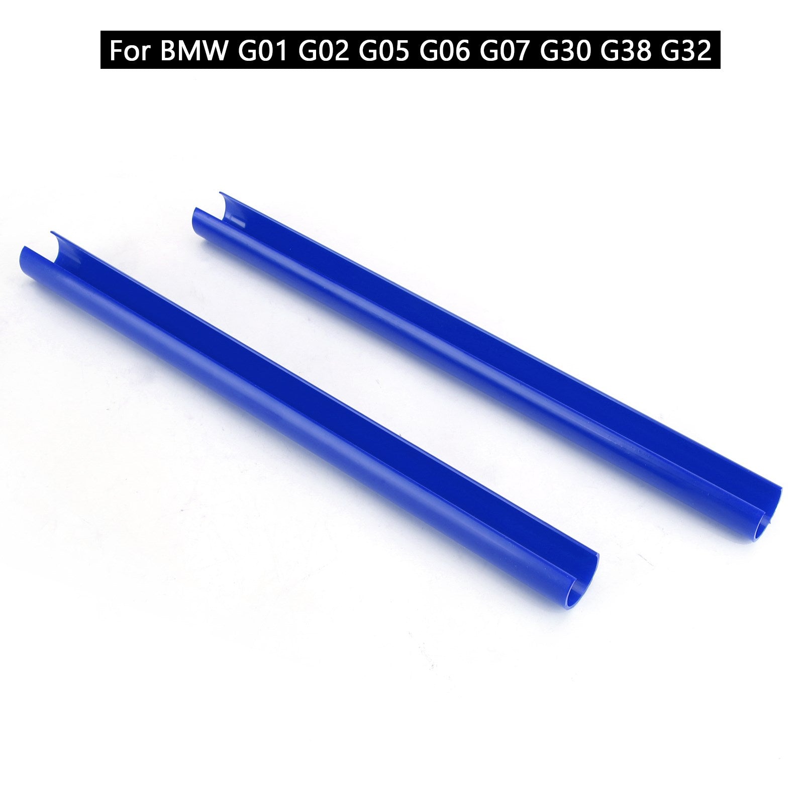BMW G01 G02 G05 G06 G07 G30 G38 Blue Grill Bar V Brace Support Wrap - Universal Fit for X3 X4 X5 X6 X7 5 Series - Enhances Front Grille Style & Protection for Off-Road & Urban Driving