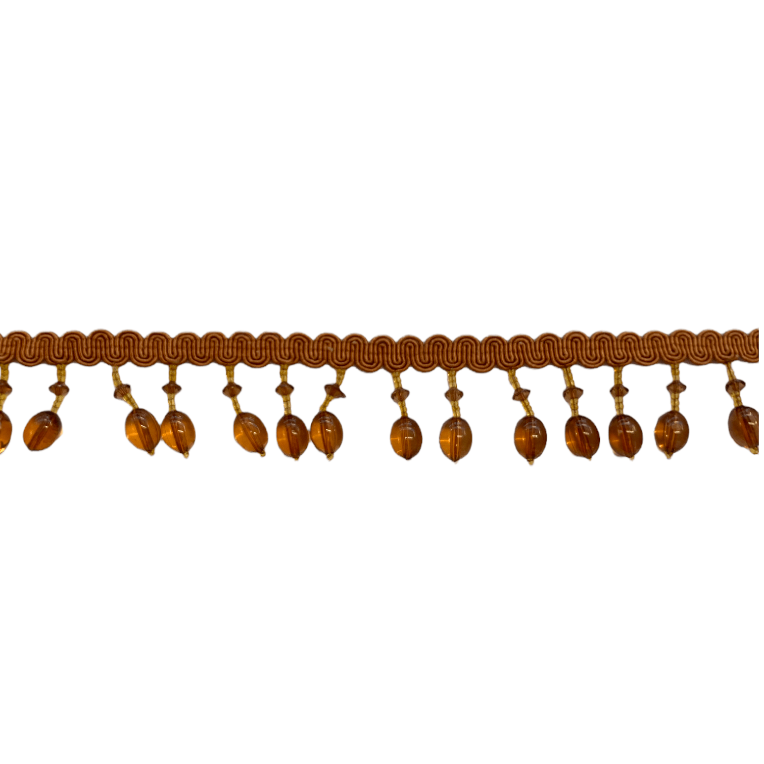 Goldie Beaded Trim - Elegant Beaded Home Decor for Living Room, Bedroom & Wedding Decorations | Perfect for Curtains, Table Runners & Pillow Accents