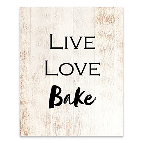 Rustic Farmhouse Kitchen Decor Set - Vintage Dining Room Wall Art & Aesthetic Kitchen Décor for Cozy Home | Perfect for Farmhouse Style Kitchens, Dining Areas & Country-Themed Interior Design