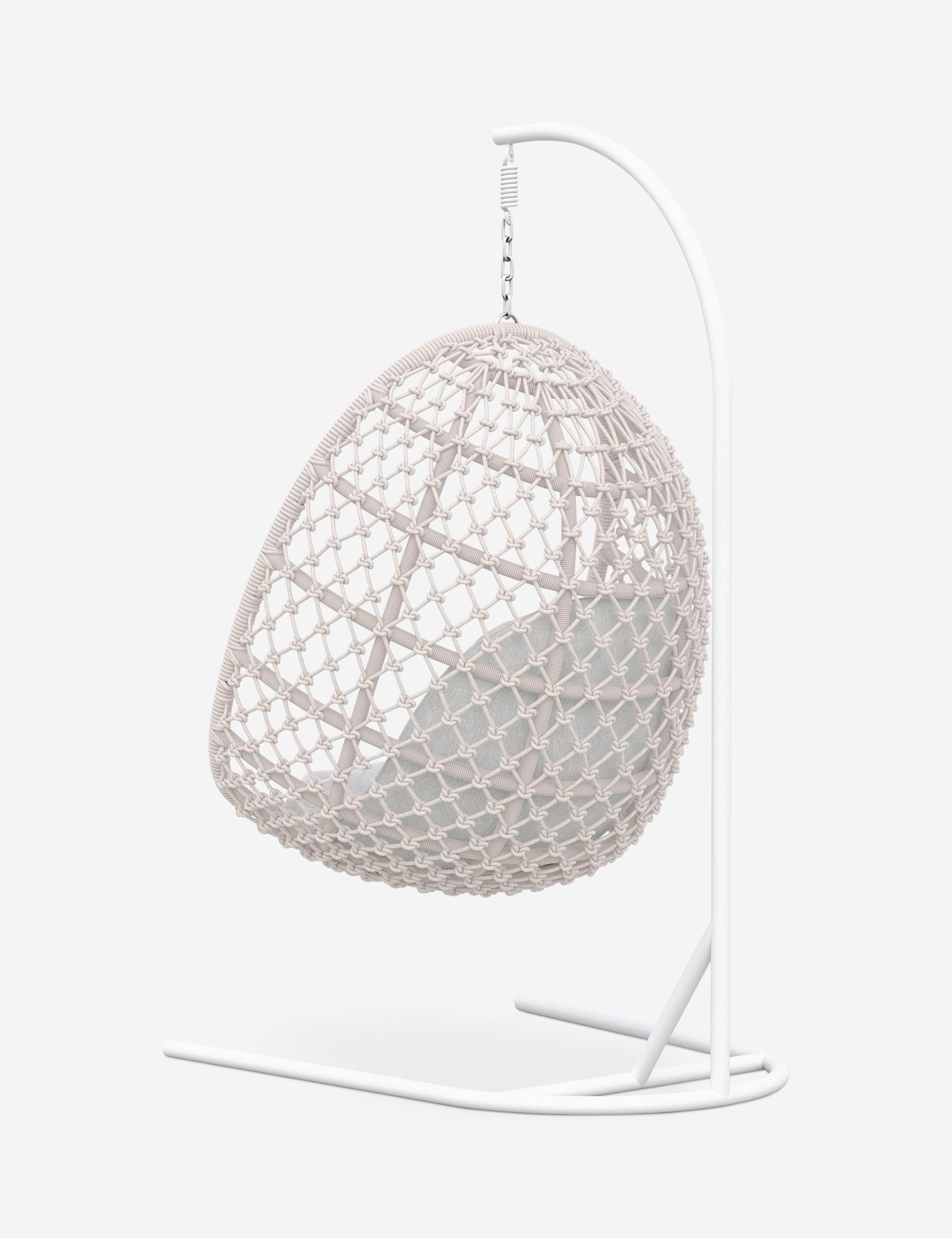 Gibbs Indoor Outdoor Hanging Chair - Comfortable Swing Seat for Patio, Garden, Balcony & Bedroom - Perfect for Relaxing, Reading & Lounging