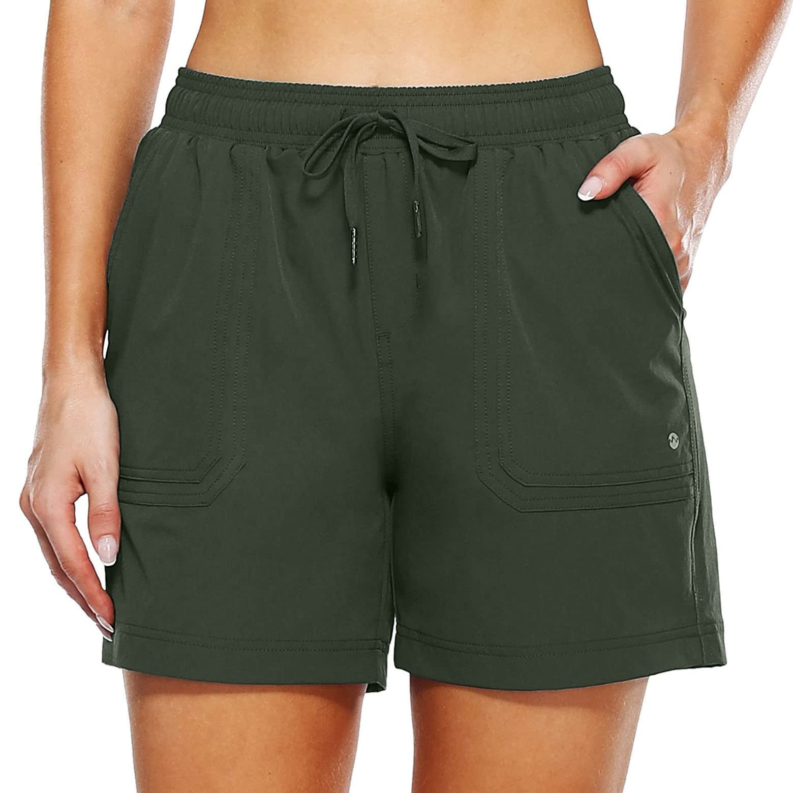 Women's Quick-Dry Hiking Shorts - Summer 2024 Outdoor Workout & Pajama Shorts for Active Lifestyle