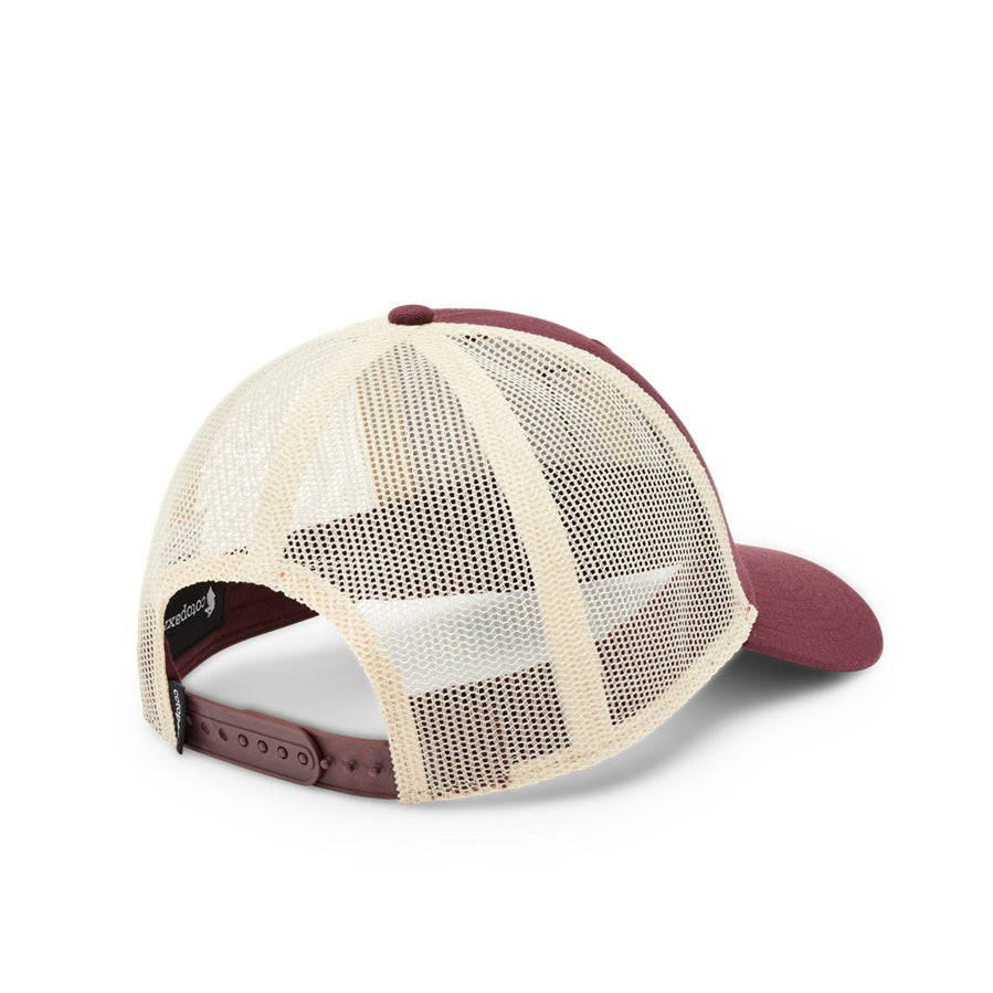 Cotopaxi Llama Map Trucker Hat - Adjustable Unisex Baseball Cap for Outdoor Adventures, Hiking & Travel - Stylish Sun Protection for Men & Women