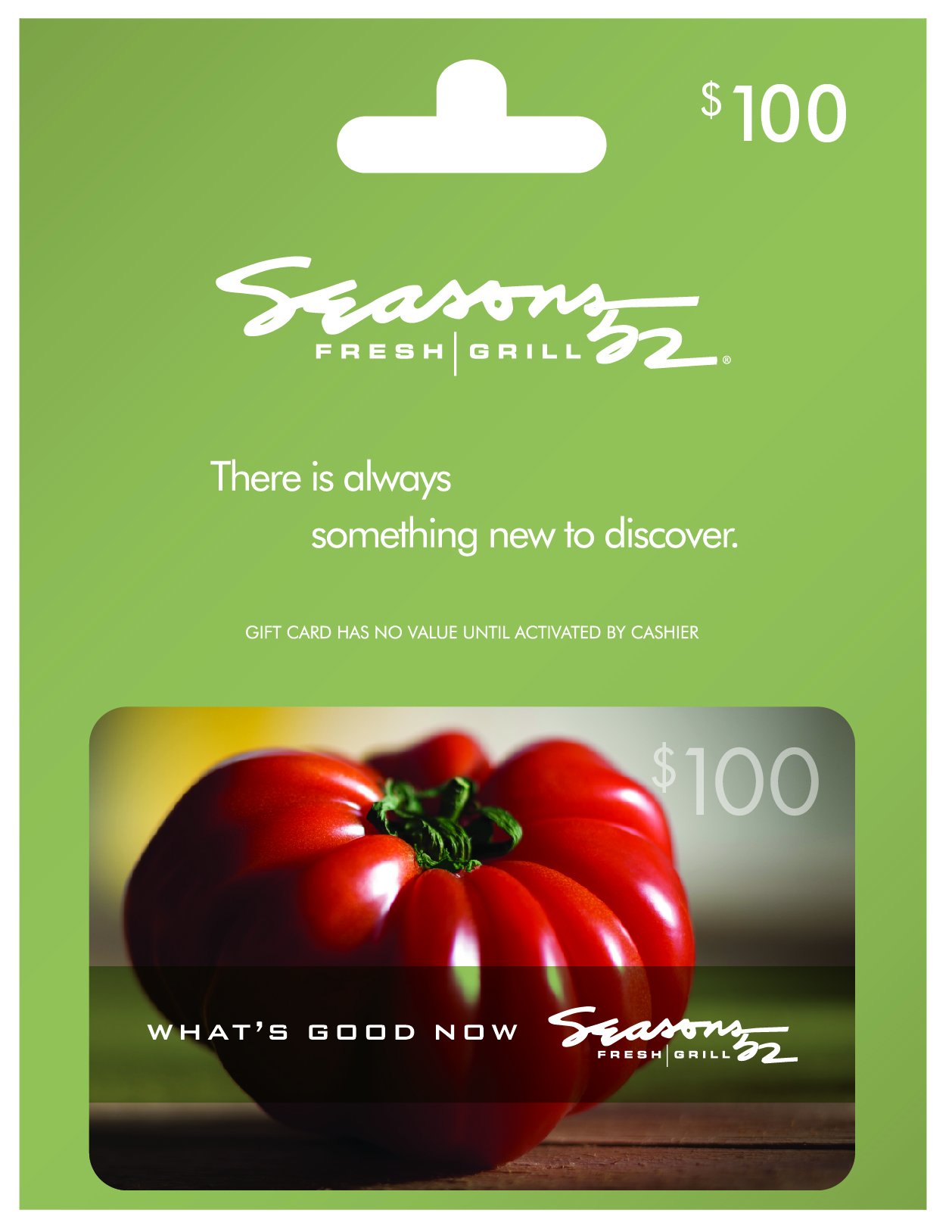 Seasons 52 Restaurant Gift Card - Perfect for Birthdays, Anniversaries & Holiday Gifting | Dine-In or Takeout at Locations Nationwide