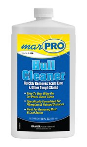 MARPRO - 32 OZ Hull Cleaner for Boats | Marine Paint & Chemical Remover | Safe for Fiberglass & Metal | Perfect for Dock Maintenance & Boat Cleaning