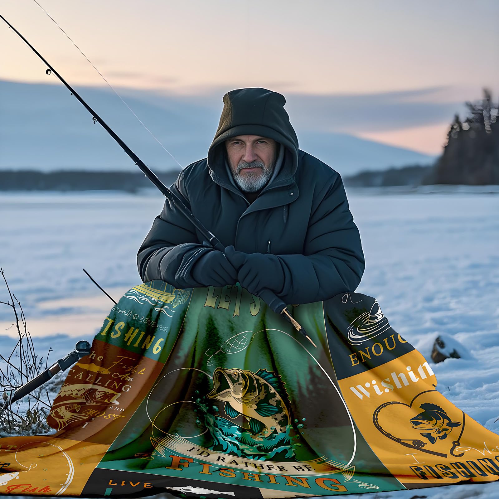 Premium Fishing Blanket for Men - 50