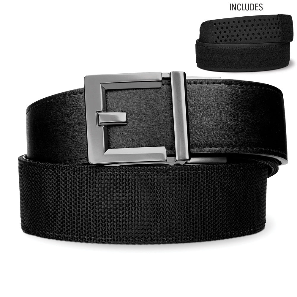 Executive Protecd BelTion Black Tactical Hybrid 1.75 Complete Kit - Premium Tactical Belt for Outdoor, Military & EDC Use