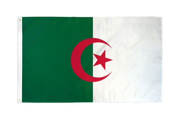 Algeria 3'X5' Country Flag - Premium ROUGH TEX® 68D Nylon - Durable Outdoor & Indoor Use for Home, Office, Events & Parades