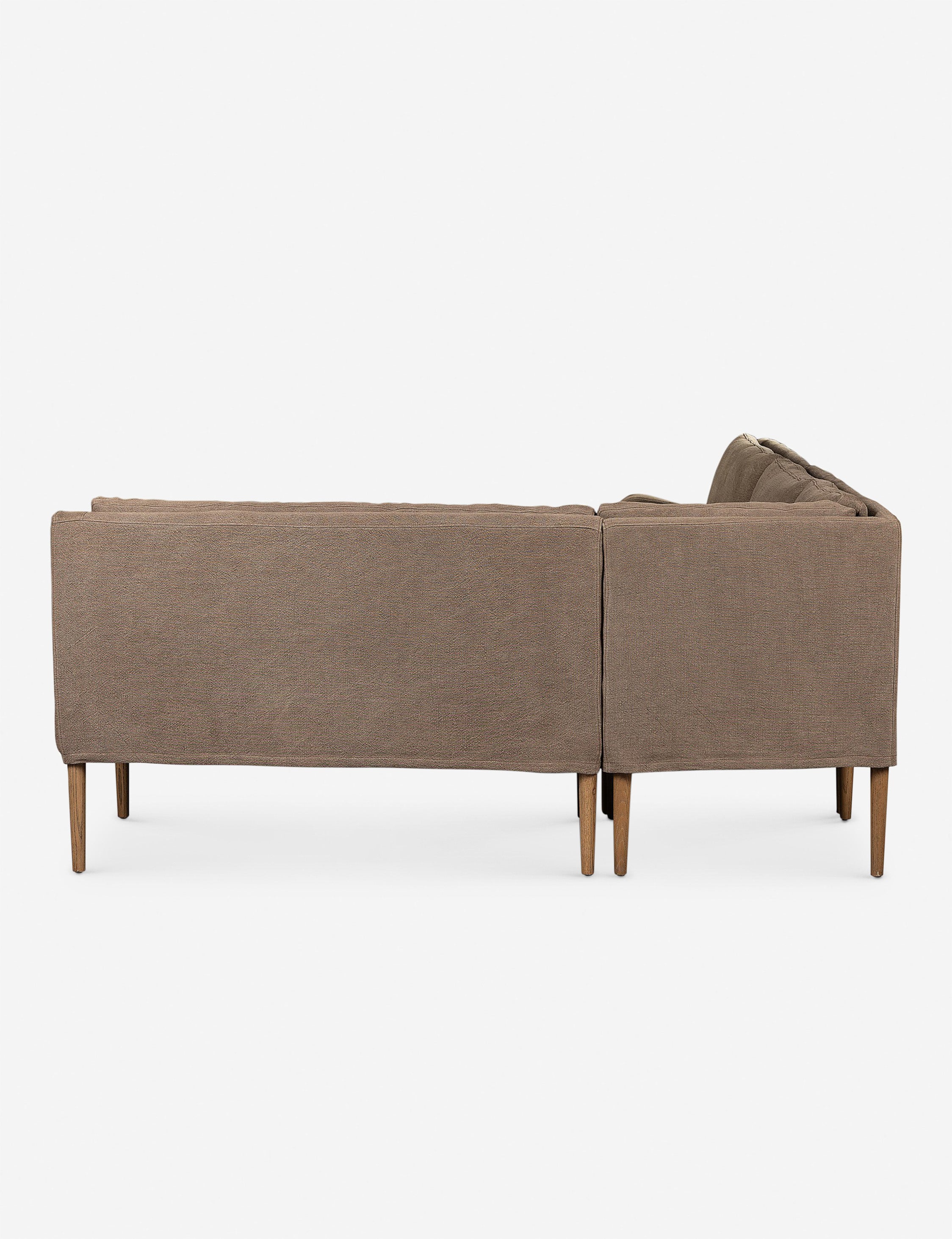 Aurelia Dining Banquette by Amber Lewis x Four Hands - Modern Upholstered Bench for Dining Room, Kitchen Nook & Entryway - Comfortable Seating Solution for Home Decor