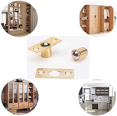Stainless Steel Adjustable Ball Catch Hardware with Strike Plate - 2.13