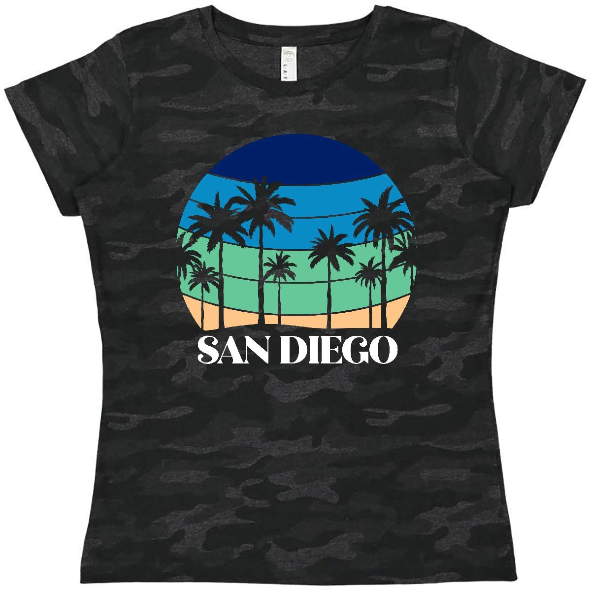 Inktastic San Diego Vacation Trip Women's T-Shirt - Comfortable Casual Tee for Travel, Beach & Summer Outfits