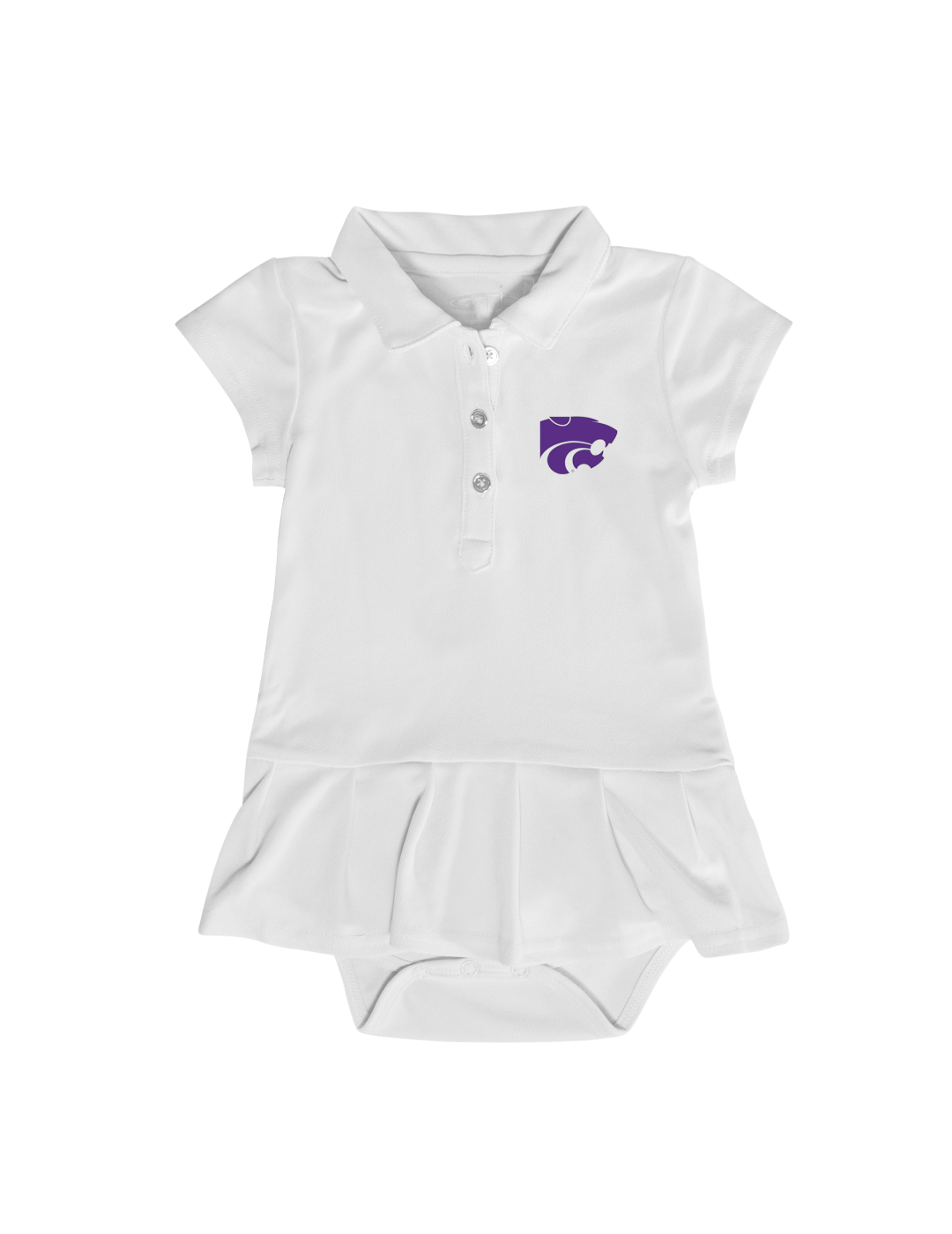 Kansas State Wildcats Baby Girls' Dress - Adorable Purple Outfit for Game Day & Family Photos | NCAA Fan Gear for Infants & Toddlers