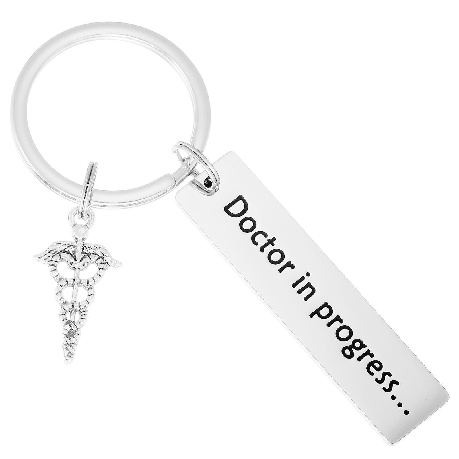 Premium Engraved MD Keychain - Unique Doctor Gift for Graduation, Appreciation & Medical Professionals - Perfect for Nurses, Surgeons & Healthcare Workers