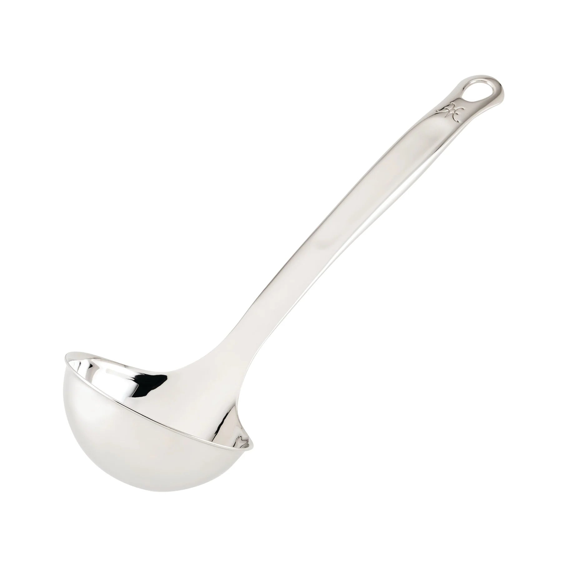 Hestan Provisions 5oz Stainless Steel Ladle - Durable Kitchen Utensil for Cooking, Serving Soup & Sauces - Perfect for Home & Restaurant Use