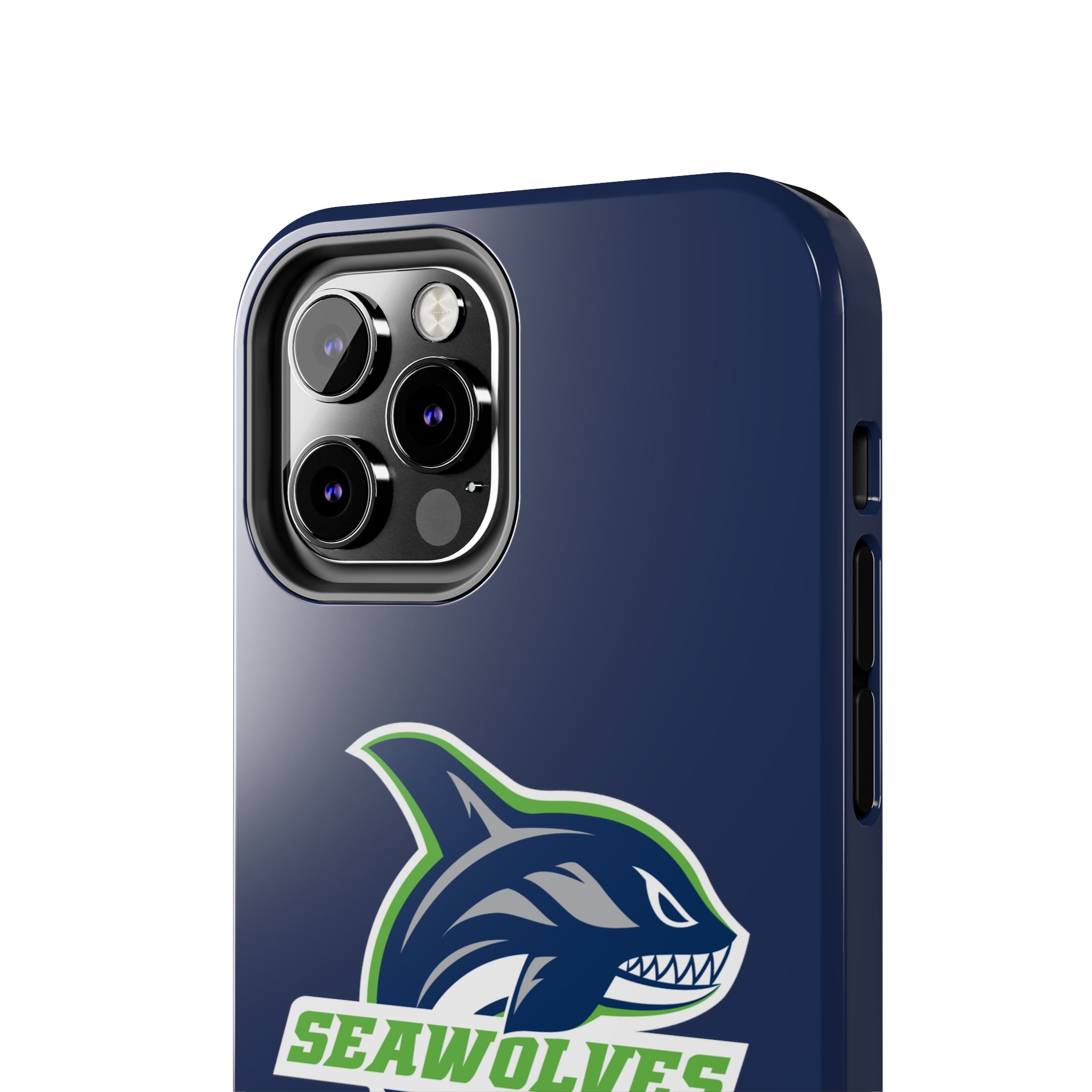 Seawolves Navy Rugged Phone Case - Shockproof & Durable Protection for iPhone & Samsung - Perfect for Outdoor Adventures, Work & Daily Use