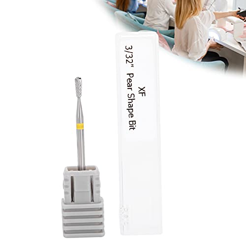 Professional Tungsten Steel Nail Drill Bits Set - T25 Grit Nail Polishing Grinding Heads for Manicure & Pedicure - Durable Nail Art Accessories for Acrylic, Gel & Natural Nails - Perfect for Salon Professionals & Home Nail Care