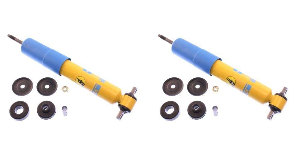 Bilstein B6 4600 Front Shock Absorber Set for 2011-2012 Dodge Ram 1500 ST RWD - Heavy Duty Off-Road & Towing Performance Upgrade