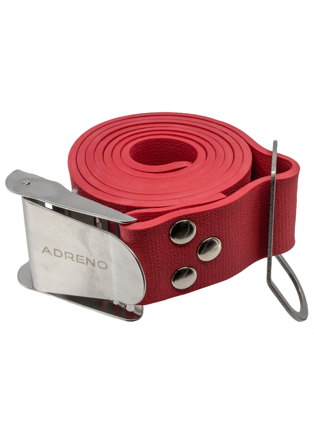 Adreno Quick Release Rubber Weight Belt with Keeper - Premium Weightlifting Belt for CrossFit, Powerlifting & Gym Training - Perfect for Strength Training & Fitness Workouts